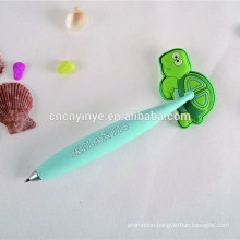 Soft PVC Snow rubber ball pen